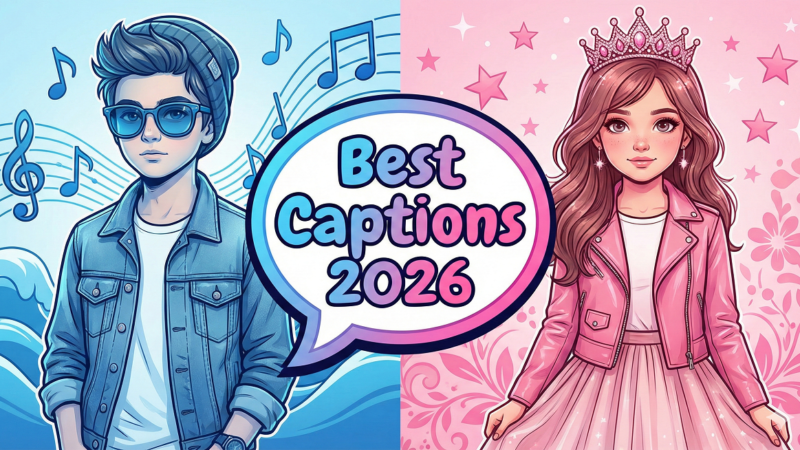 Best Instagram Captions for Boys & Girls